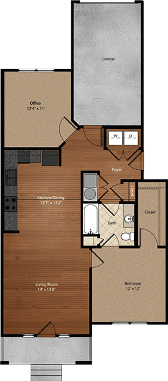 Floor Plans of Providence Place Apartment Homes in Huntsville, AL